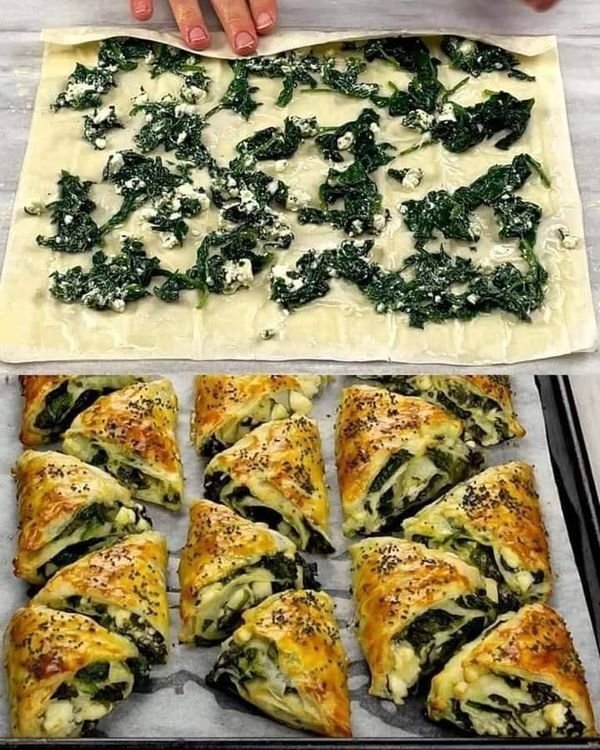 Weight Watchers Recipes For Beginners | WORLD'S BEST GREEK SPANAKOPITA TRIANGLES | Facebook