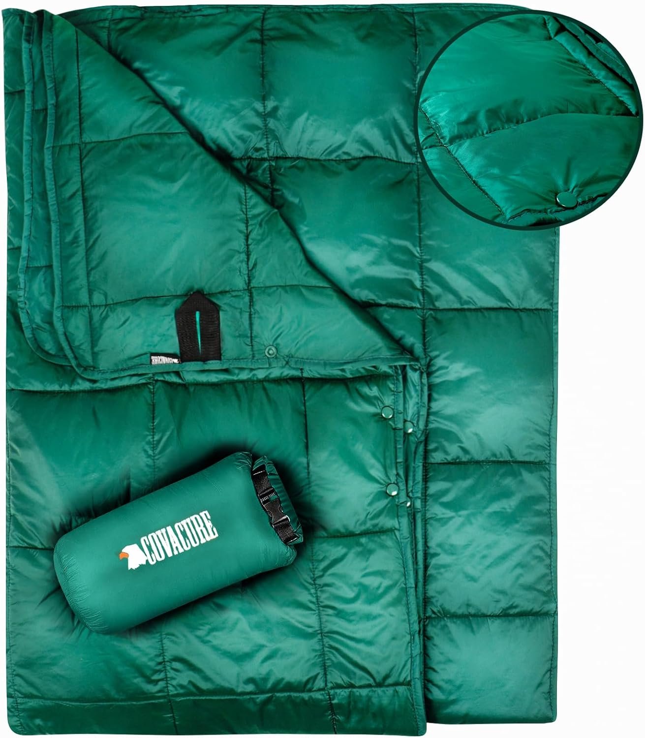 Compact travel blanket