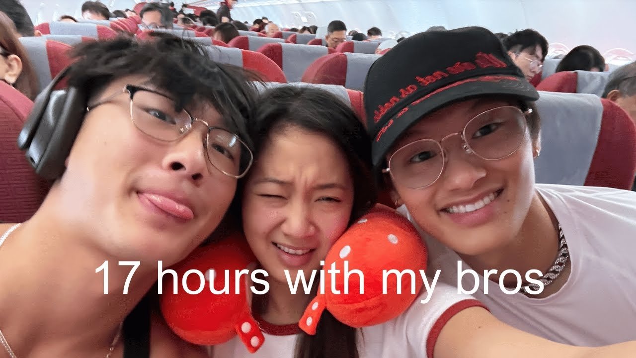 Airplane travel: Family Travel