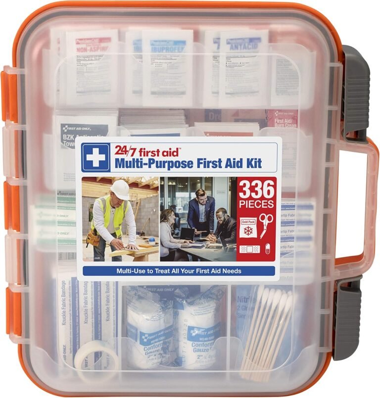First aid kit for hotel stays