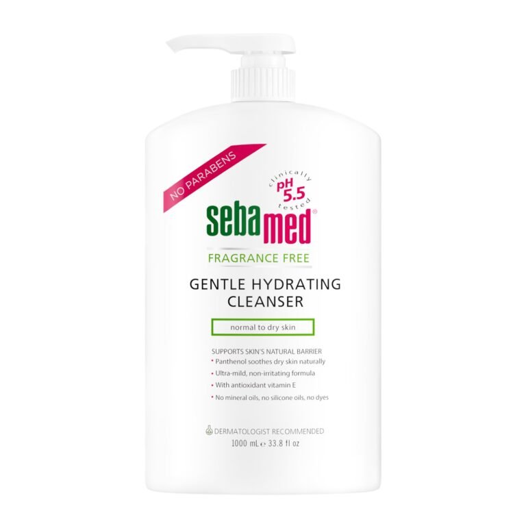 pH balanced skin cleanser