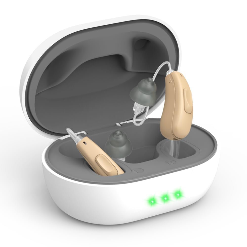 TrueSound11 Channel Rechargeable Hearing Aids for Seniors，Wa...