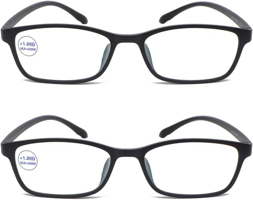 senior reading glasses with UV protection