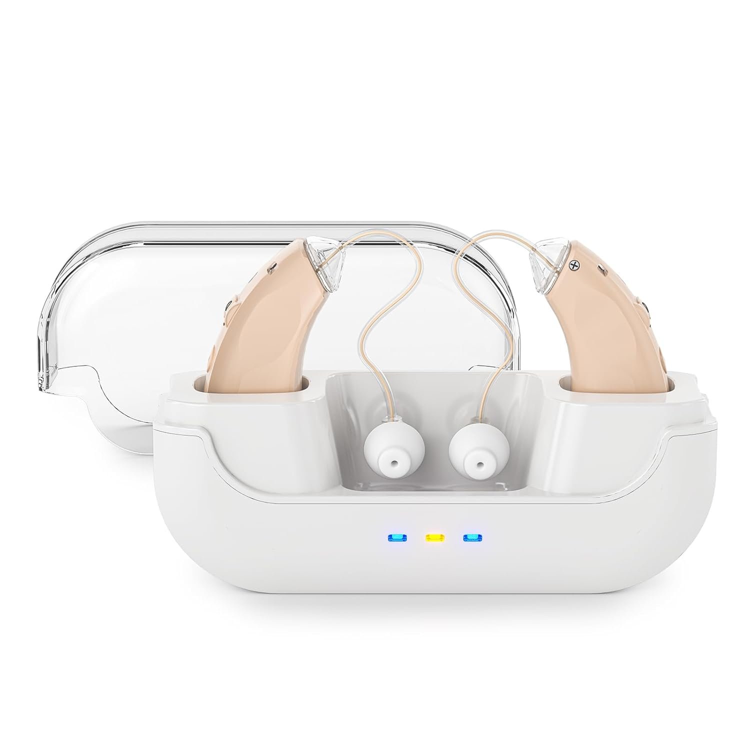 Rechargeable Hearing Aids (Pair) for Seniors,amplification p...