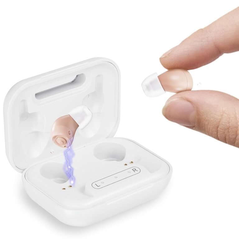 Hearing Aids for Seniors, Mini Rechargeable and Long Lasting...