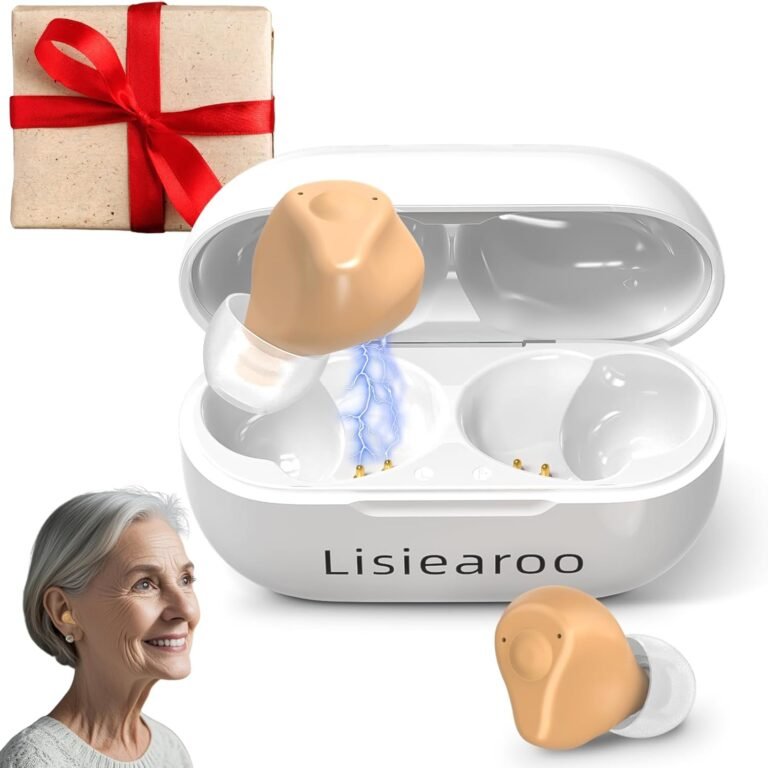Rechargeable Hearing Aids for Women/Men,16 Channel Digital T...