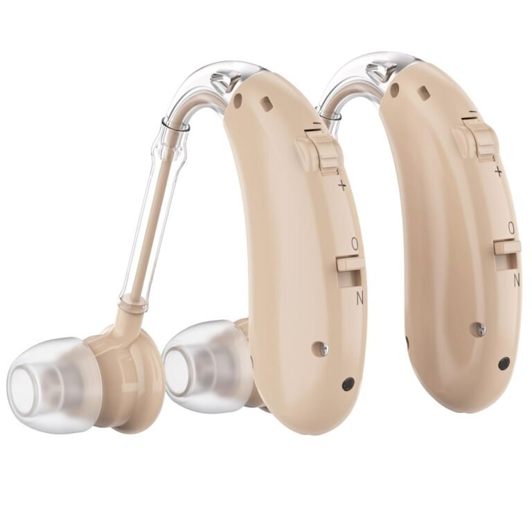 LapEasy Hearing Aids for Seniors Rechargeable with Noise Can...