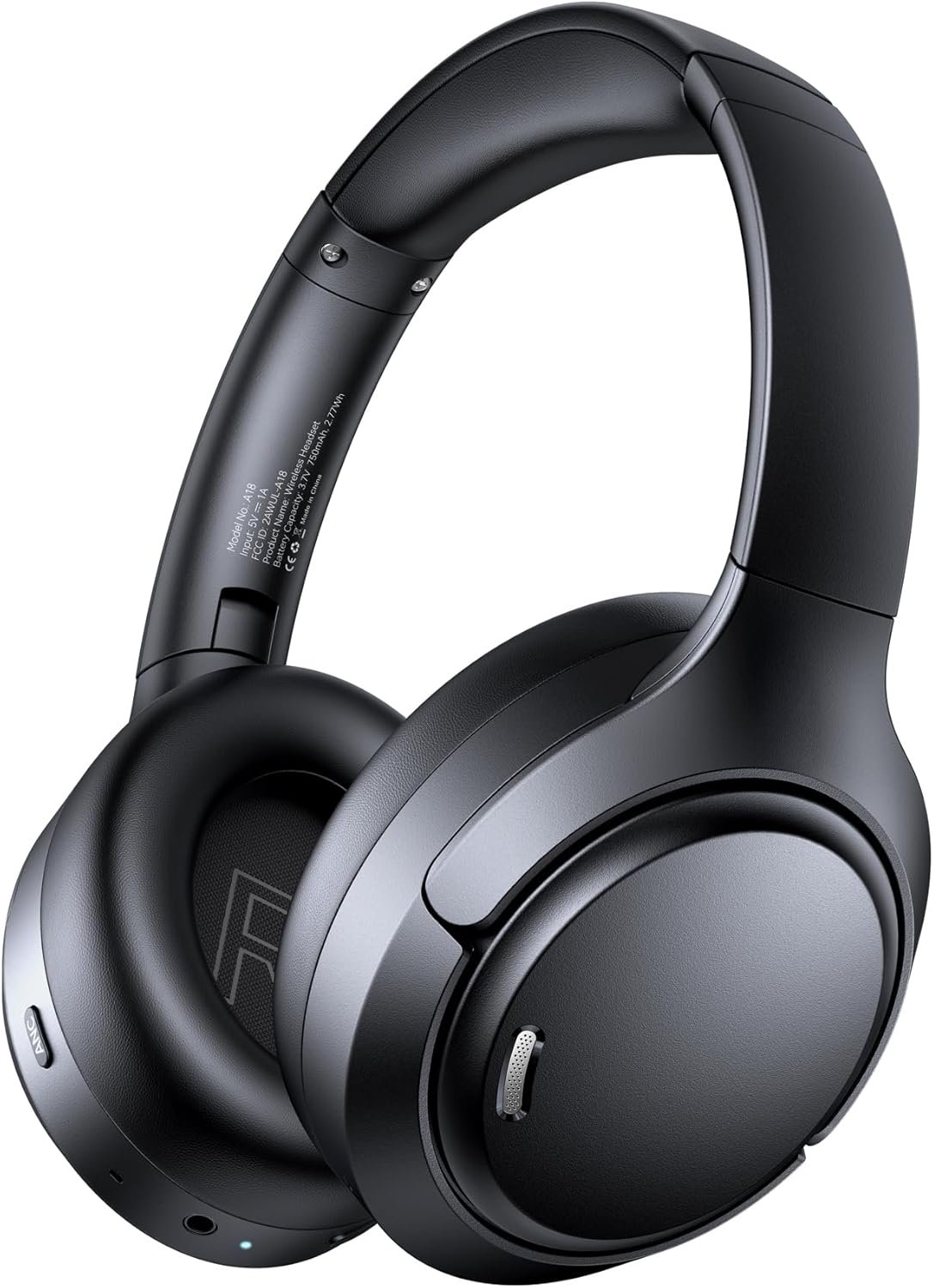 over-ear noise-canceling headphones
