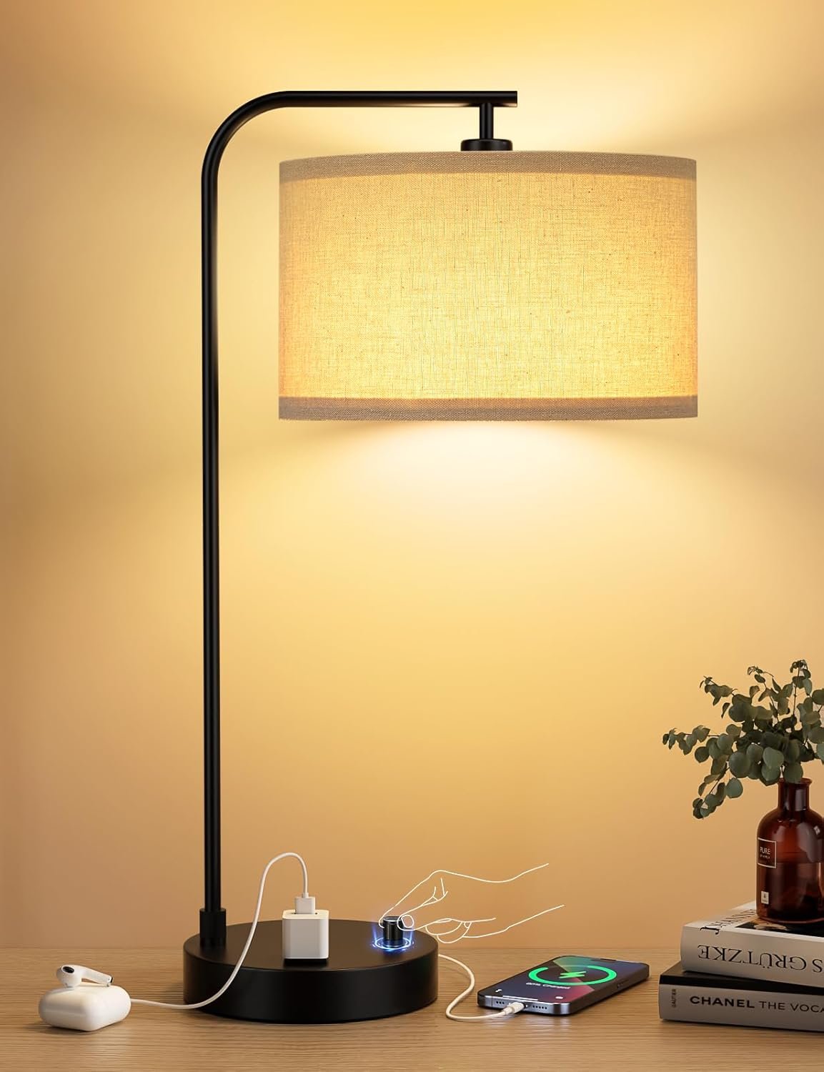 table lamps with USB ports