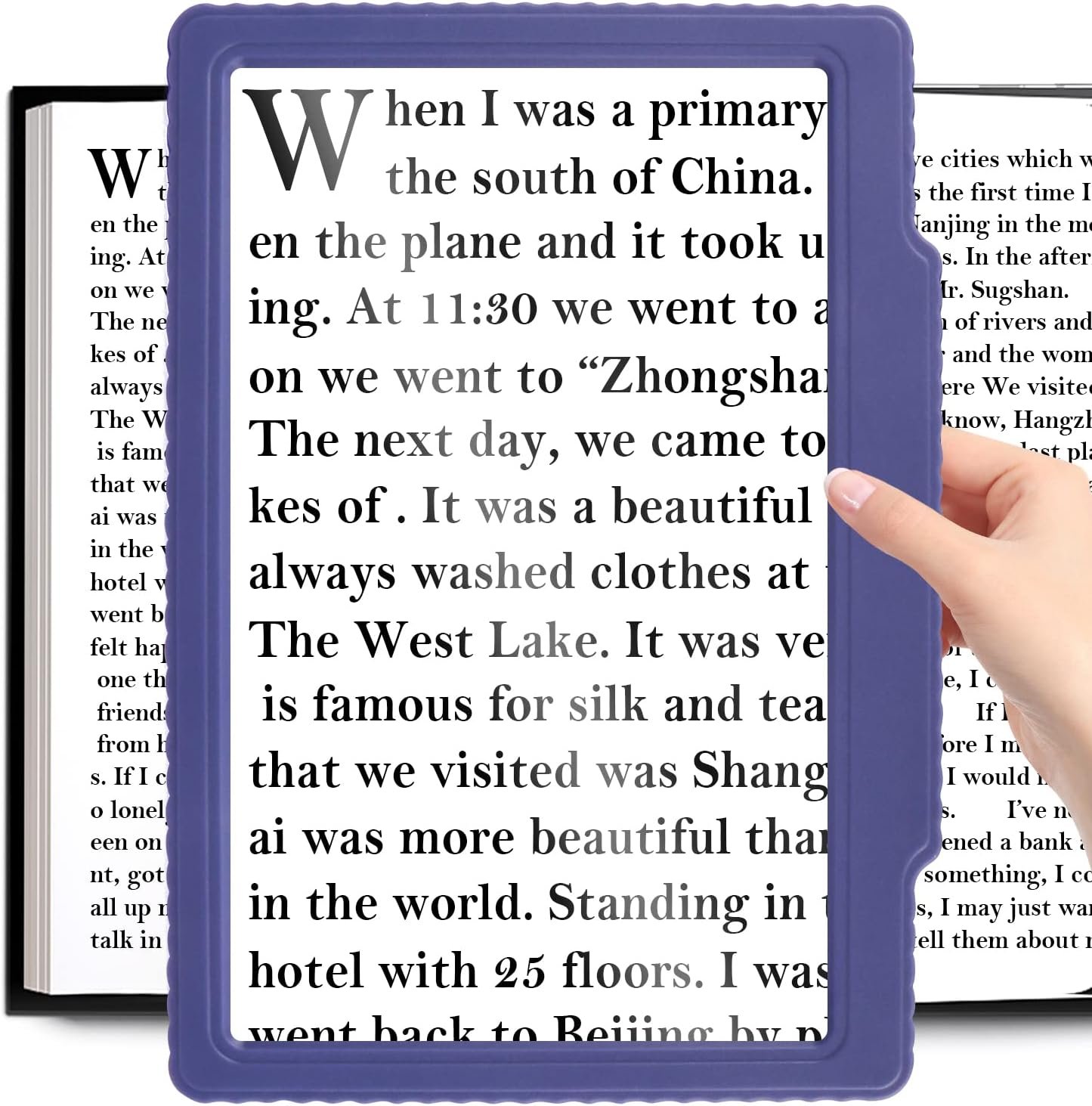 large print magnifiers