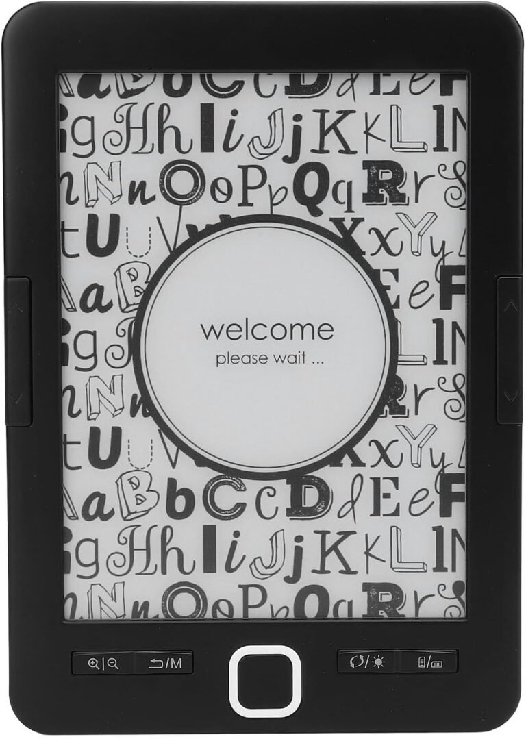 e-reader with backlight