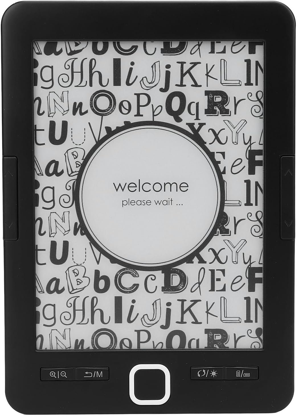 e-reader with backlight