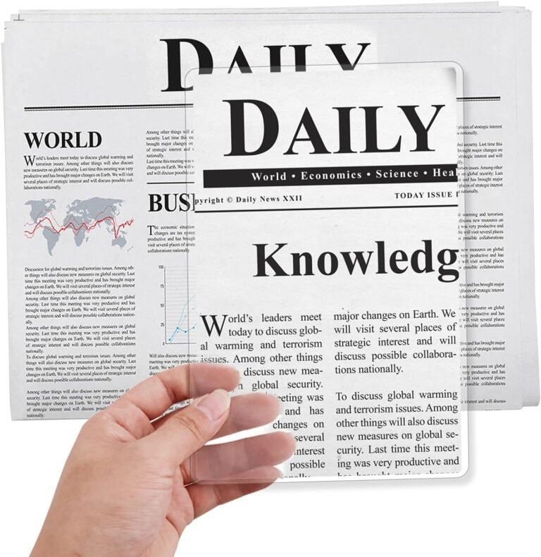 large print magnifiers