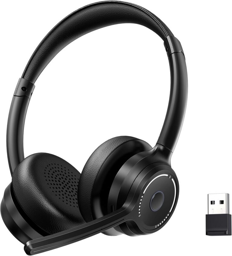 noise-canceling headphones with microphone