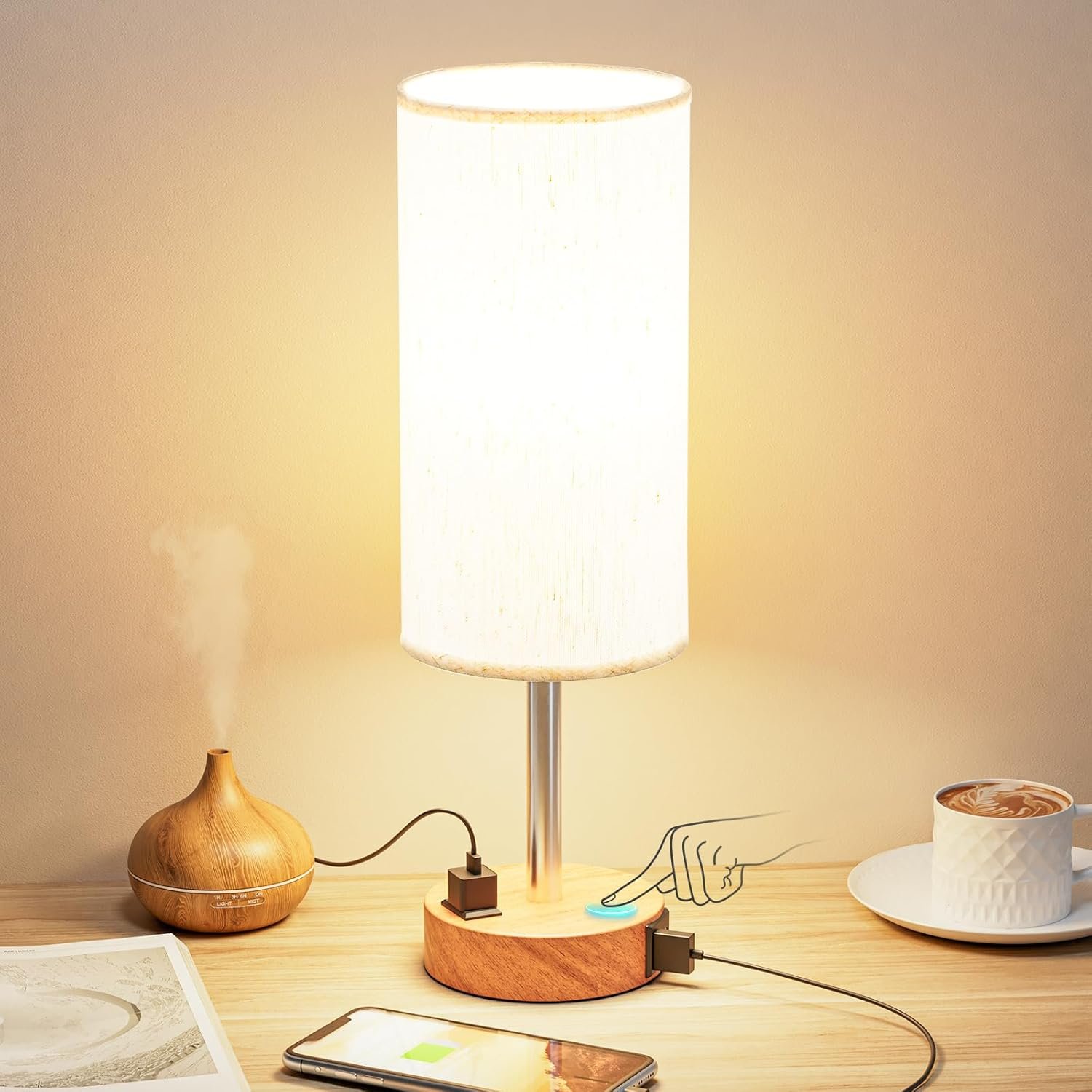 table lamps with USB ports