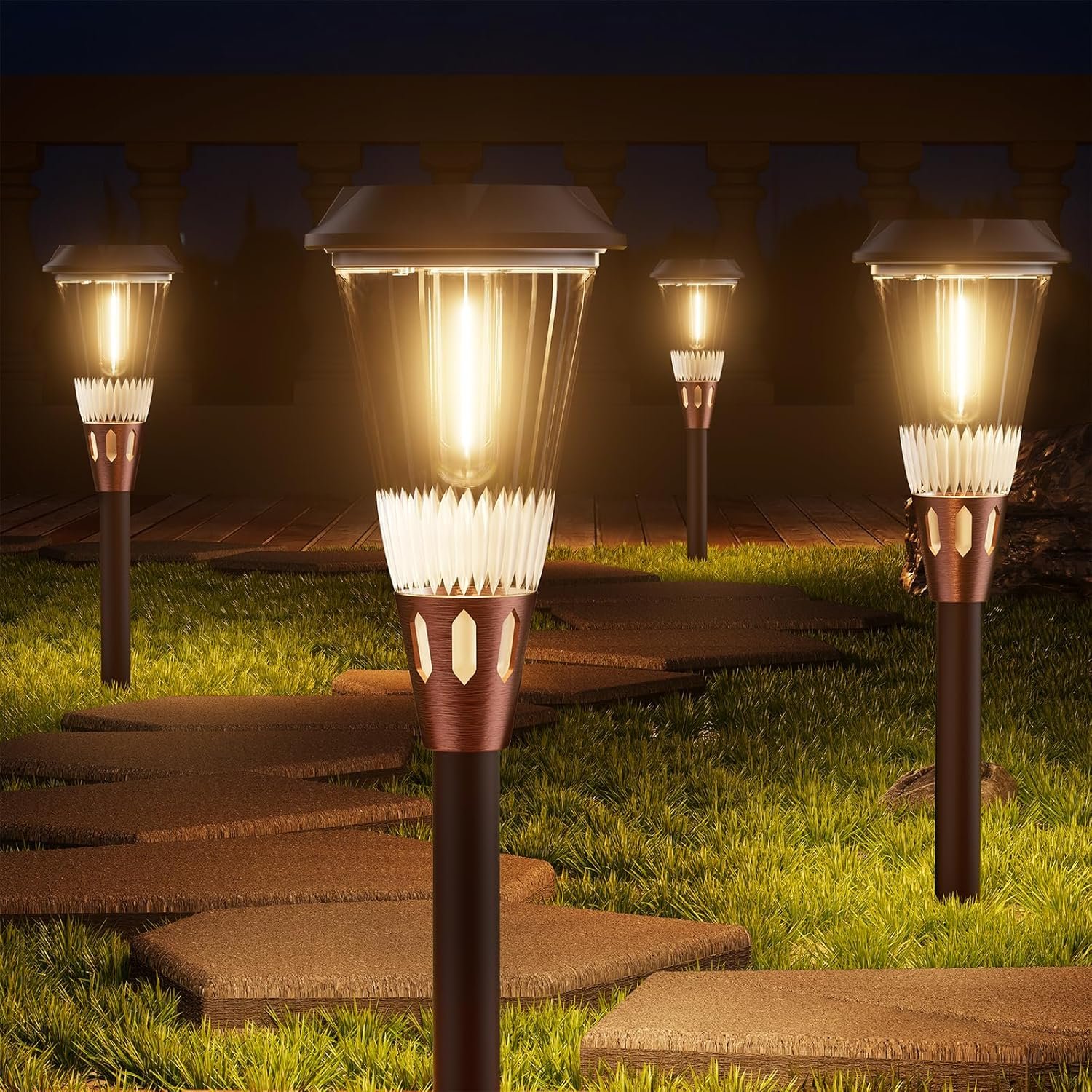 solar garden lights