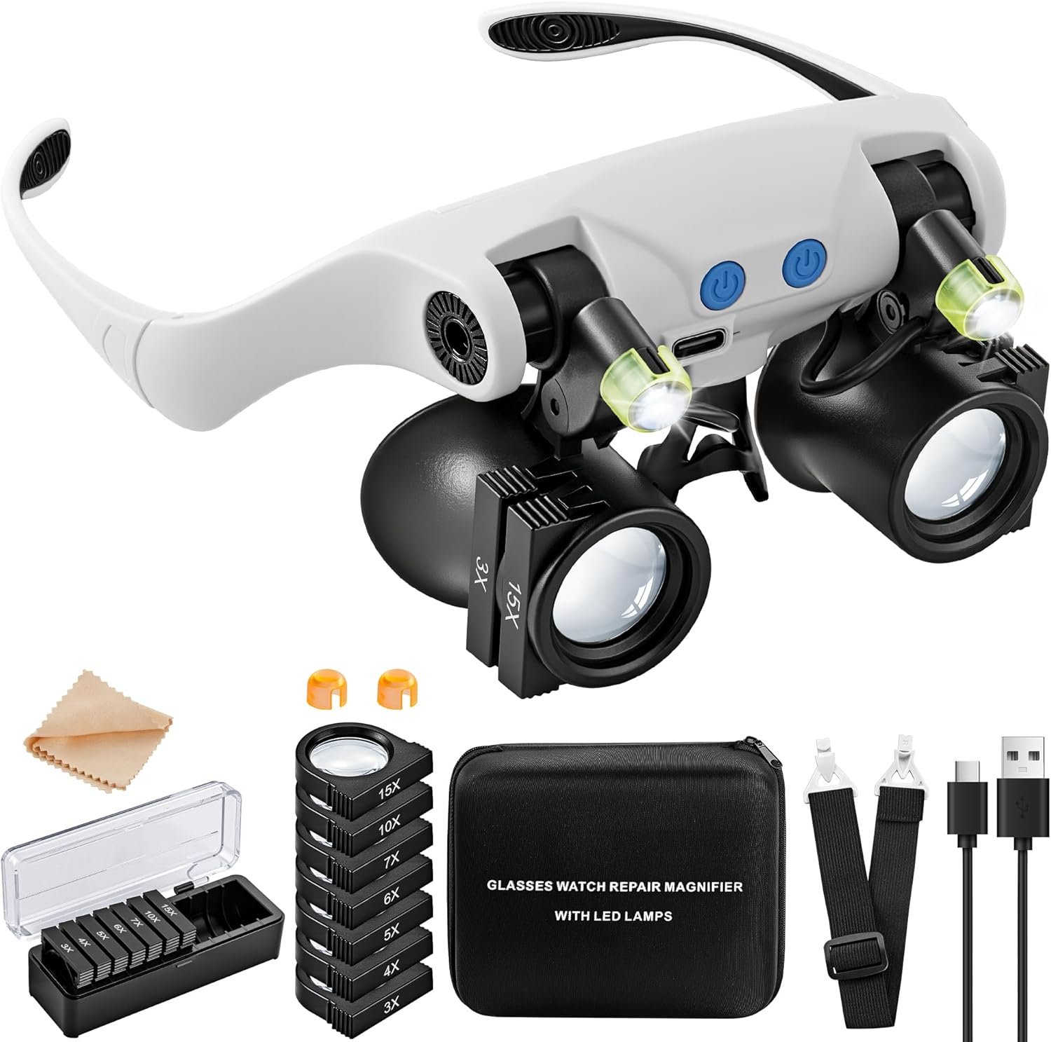 magnifying glasses for crafts