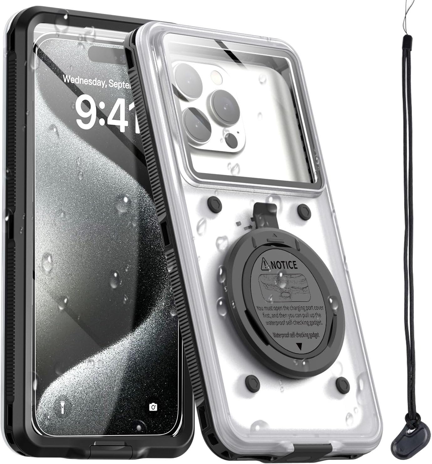 Waterproof phone case for cruises