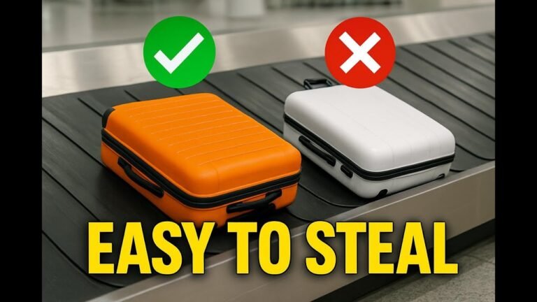 Airport Luggage Hacks to Prevent Theft &