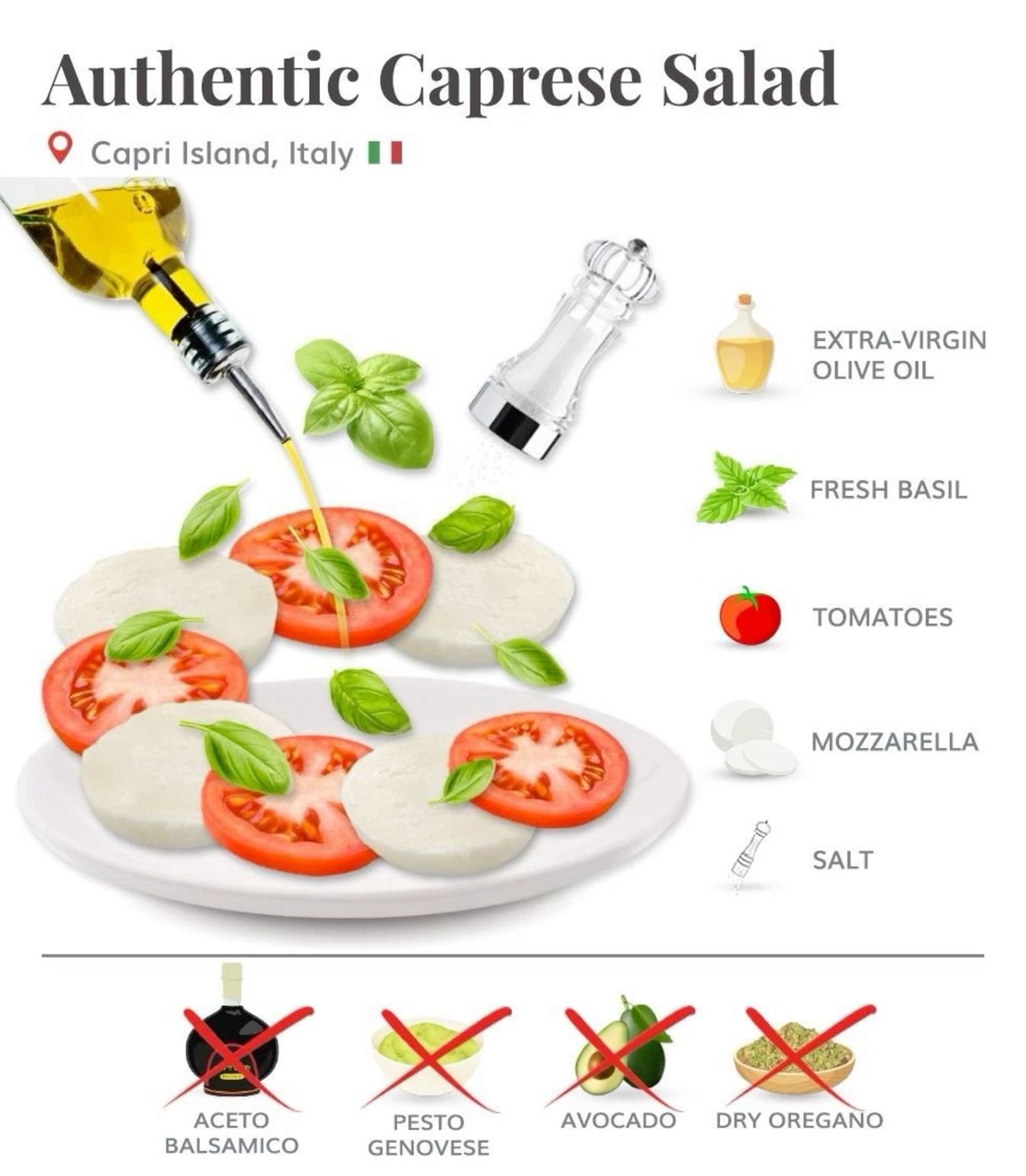 Authentic Caprese Salad