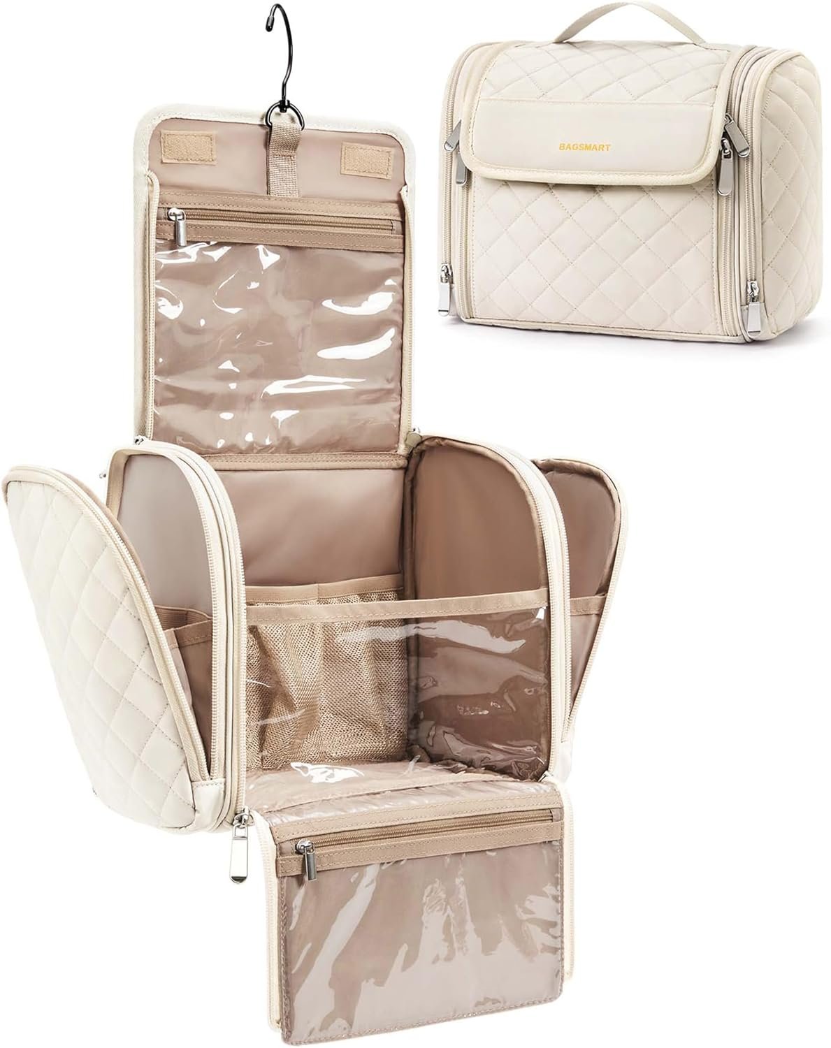 Travel makeup organizer