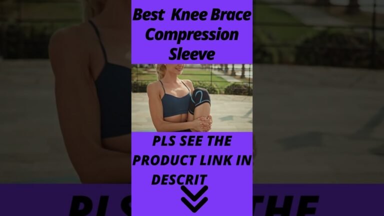 Compression sleeves vs braces