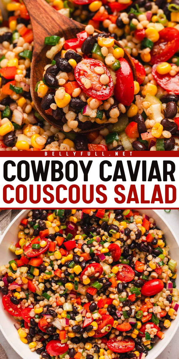 Cowboy Caviar Couscous Salad