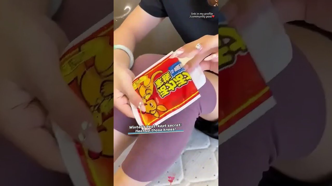 Cooling knee pads for pain relief