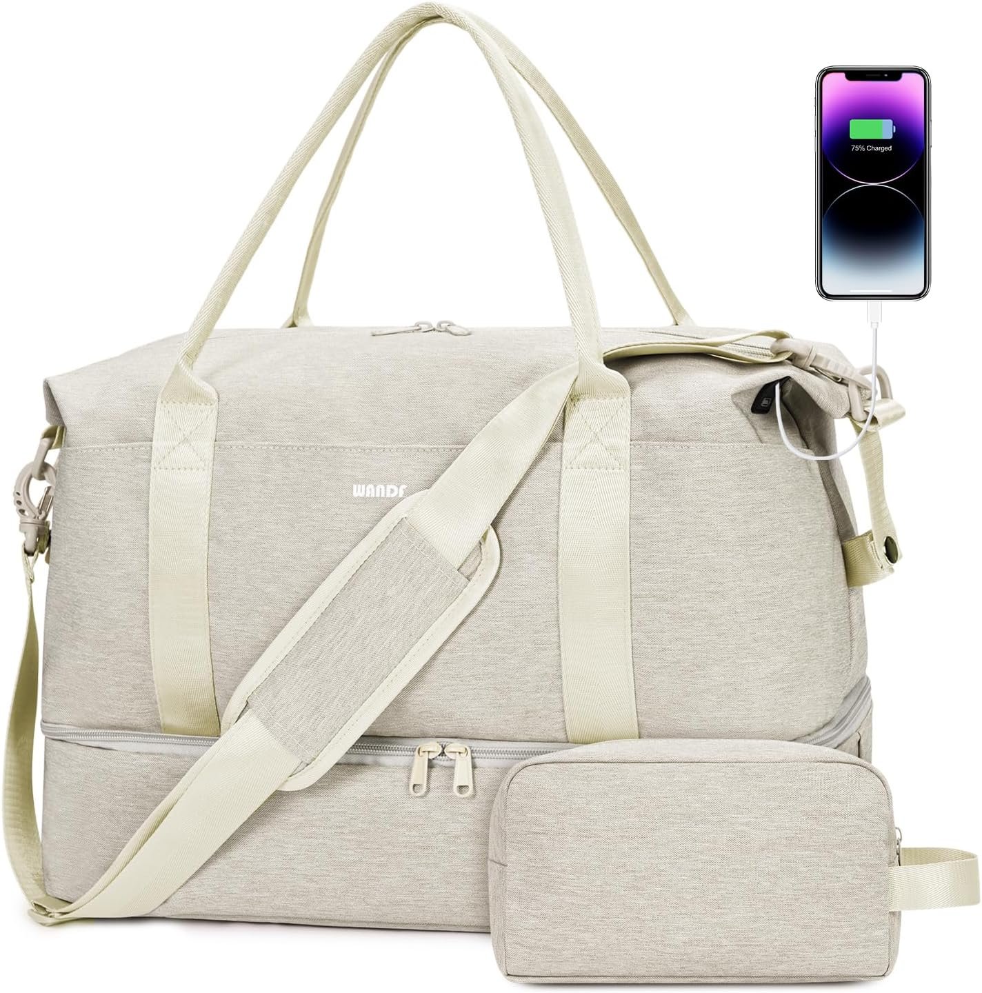 Personal item bag for flights