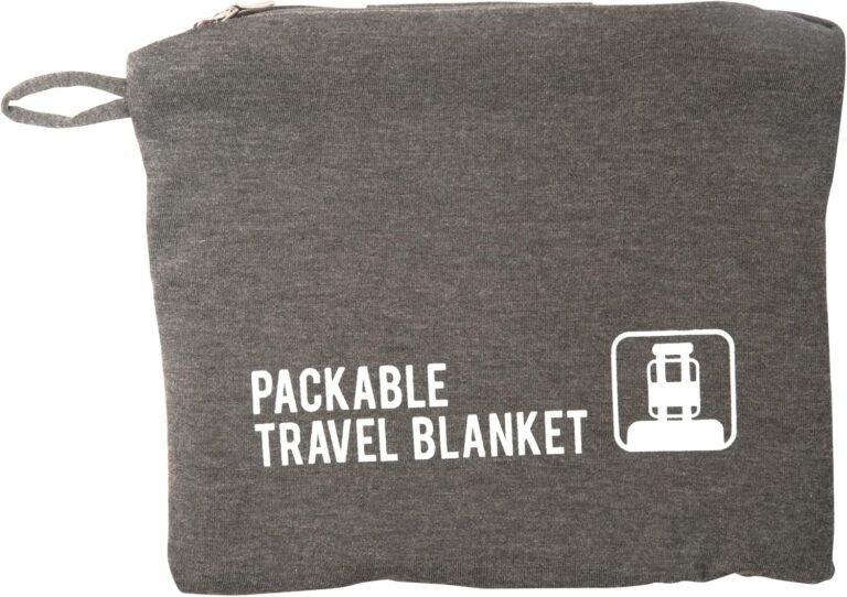 Travel blanket for airplane