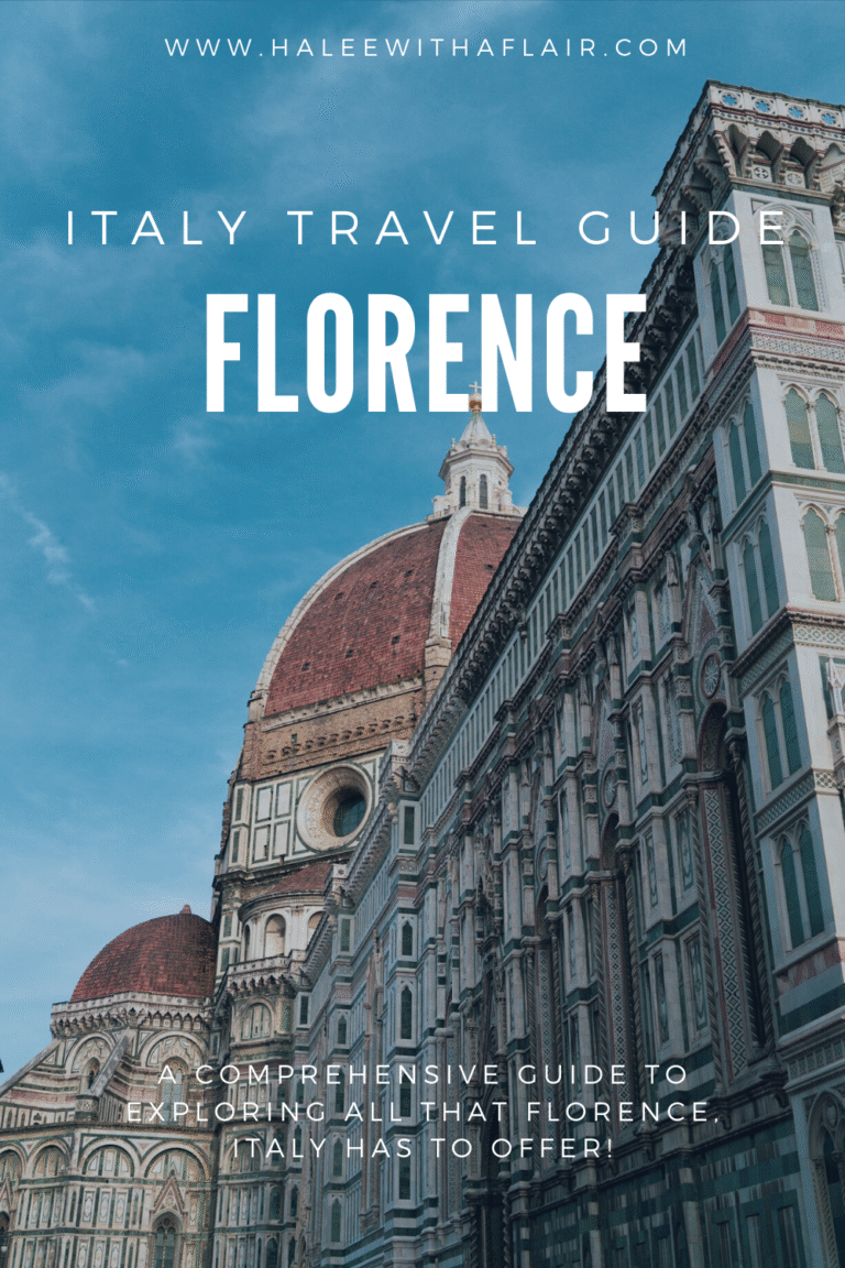 Italy Travel Guide: Florence - Halee with a Flair