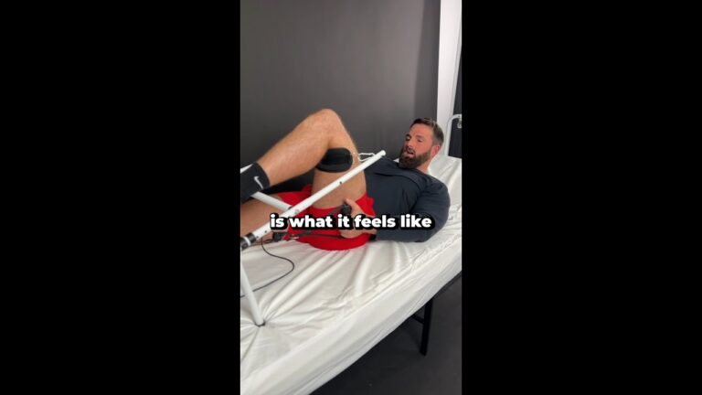 Yoga for knee pain with props