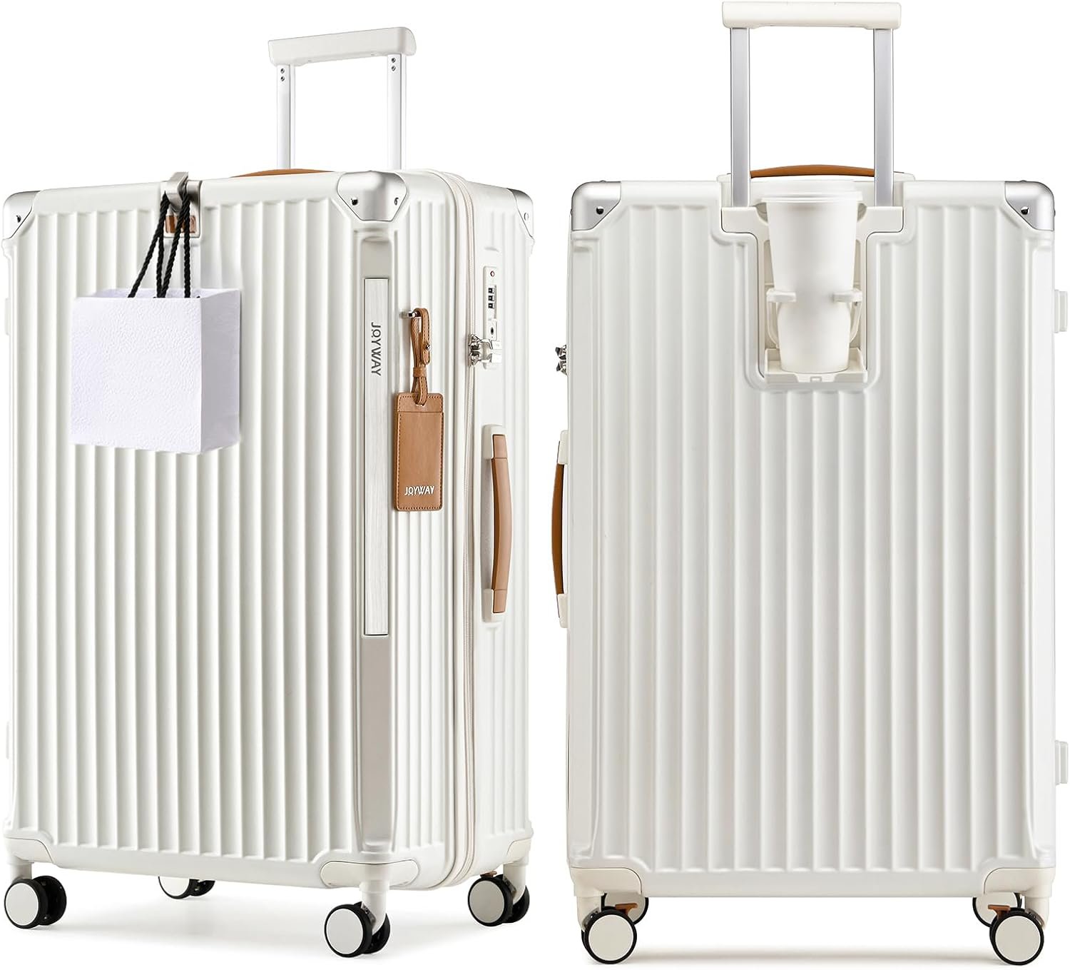 Checked luggage with TSA locks