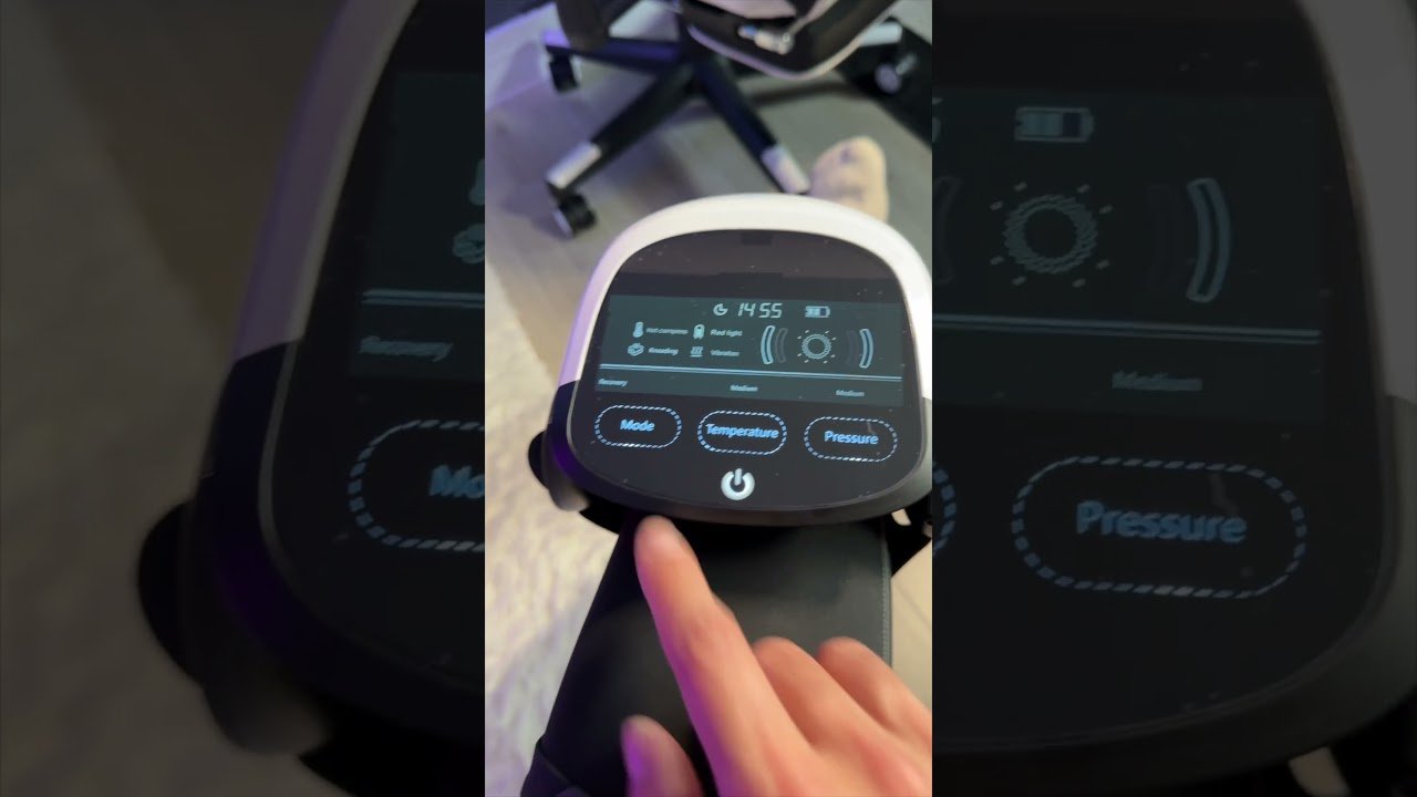 Portable knee massagers