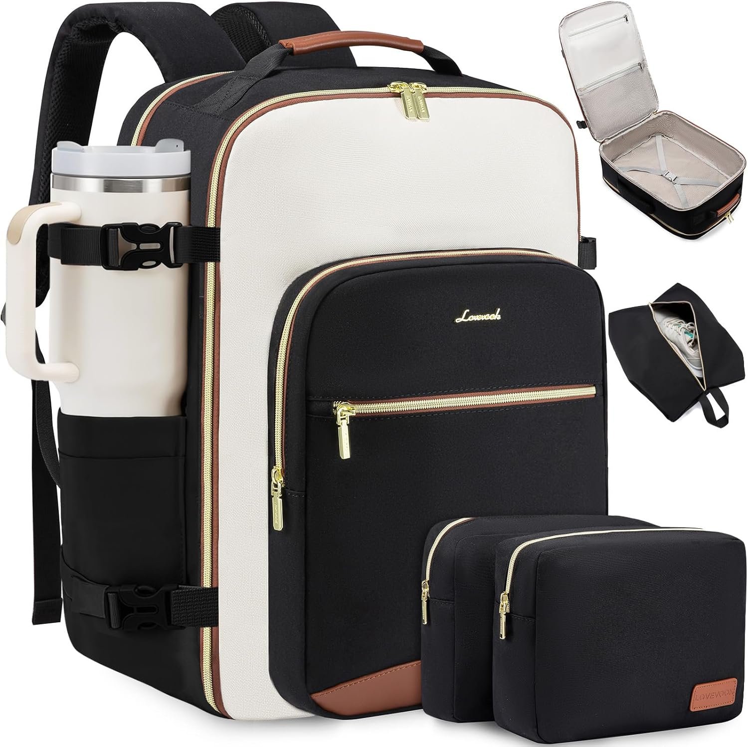 Travel backpack for adults