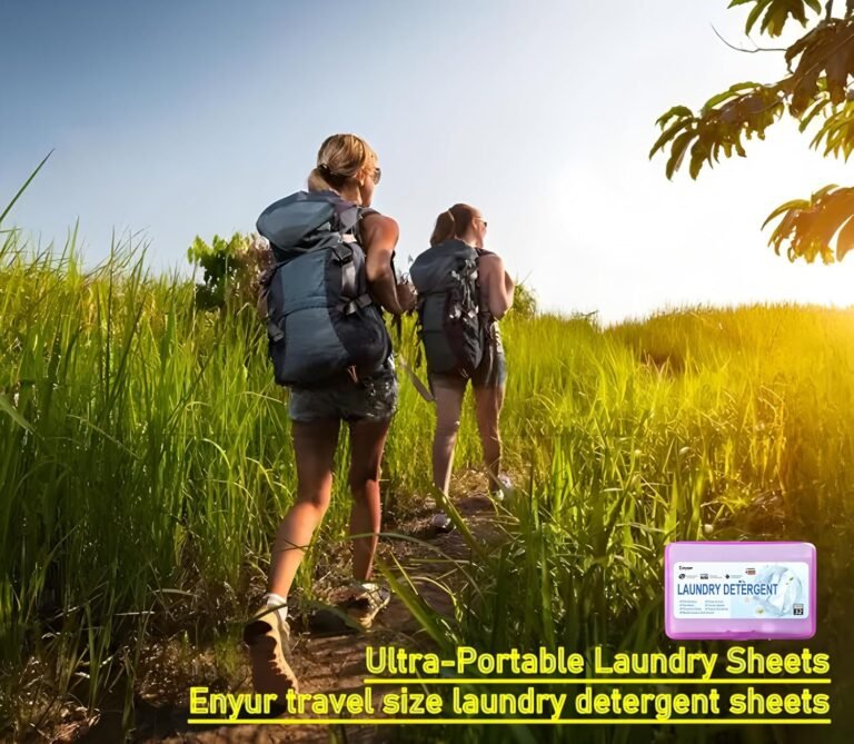 Travel-sized laundry detergent