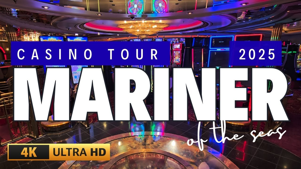 Mariner of the Seas Casino Walkthrough ALL slots and tables