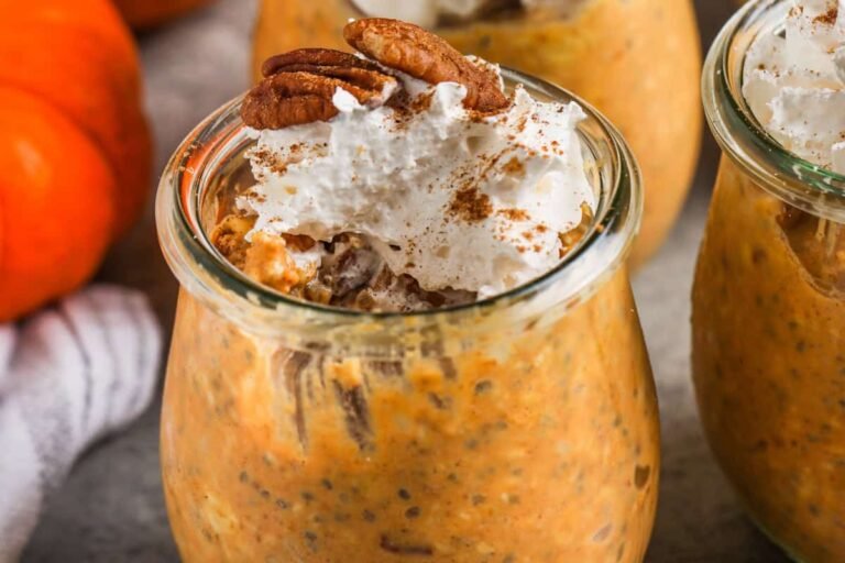 Overnight Pumpkin Oats