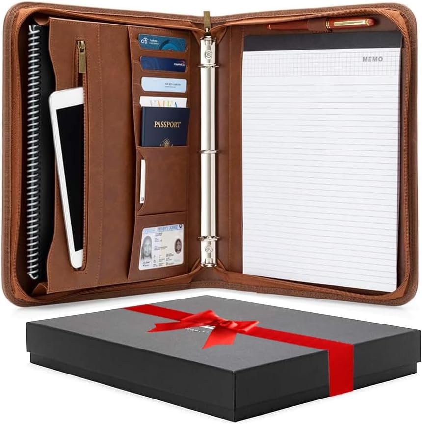 Travel organizer for documents