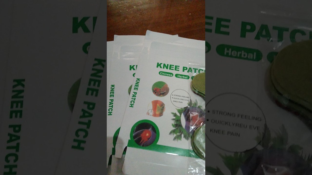 Knee pain patches