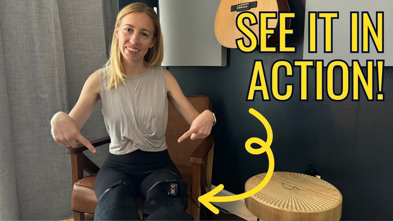 Heated knee wraps for arthritis