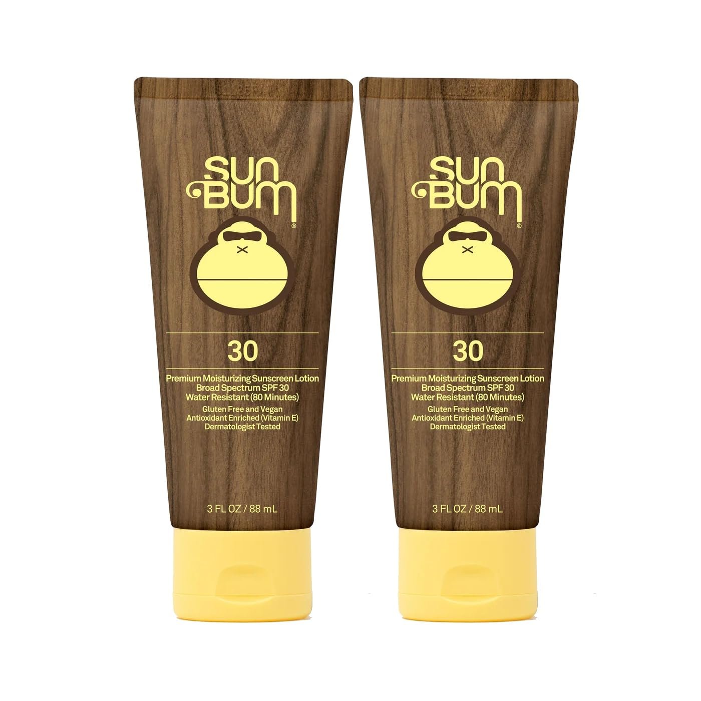 Travel-sized sunscreen