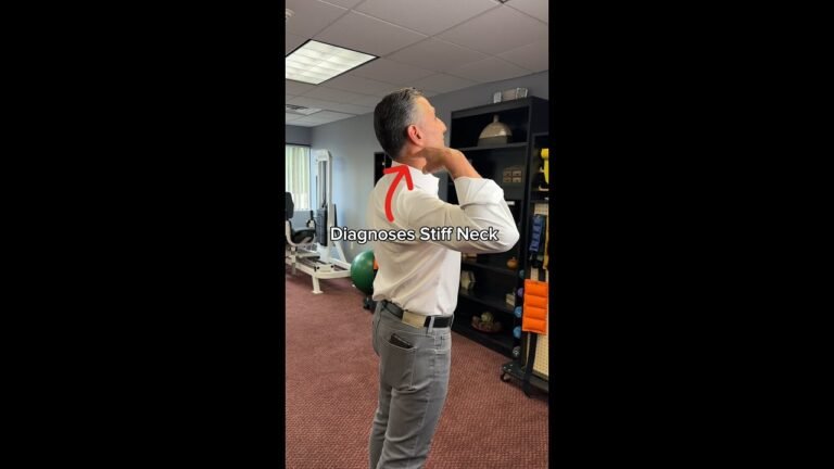 Managing Neck Pain at Home