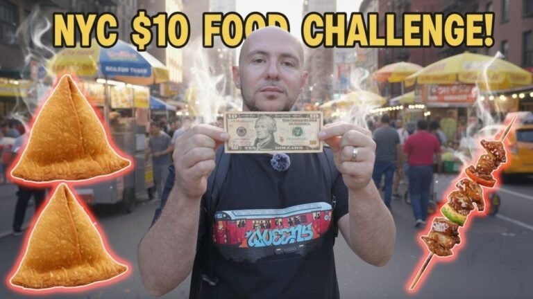 Travel and food Street food