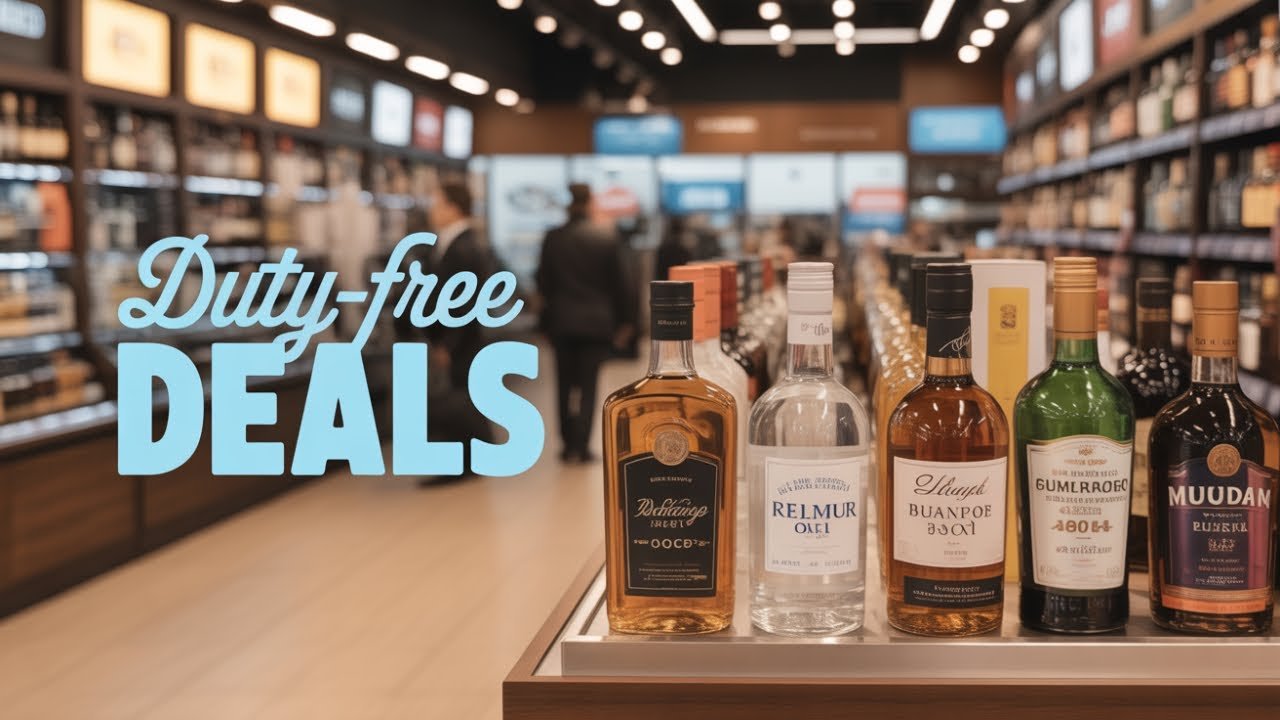 Airplane travel: Airport Shopping