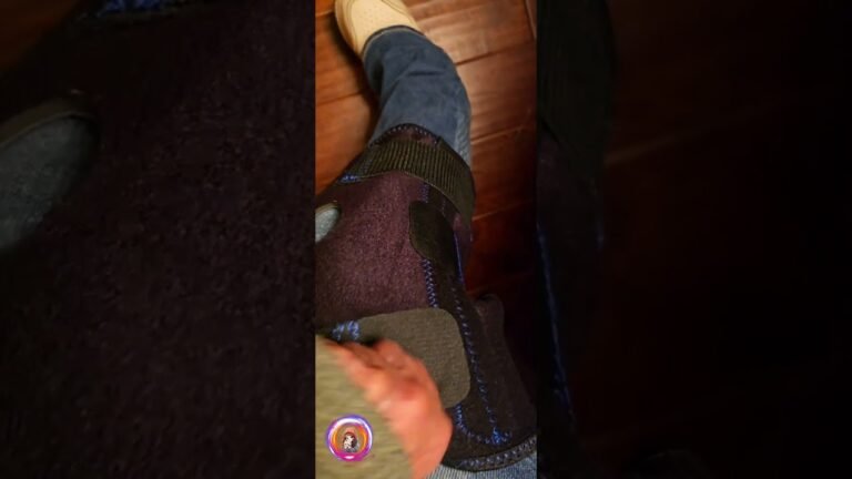 Meniscus tear support braces