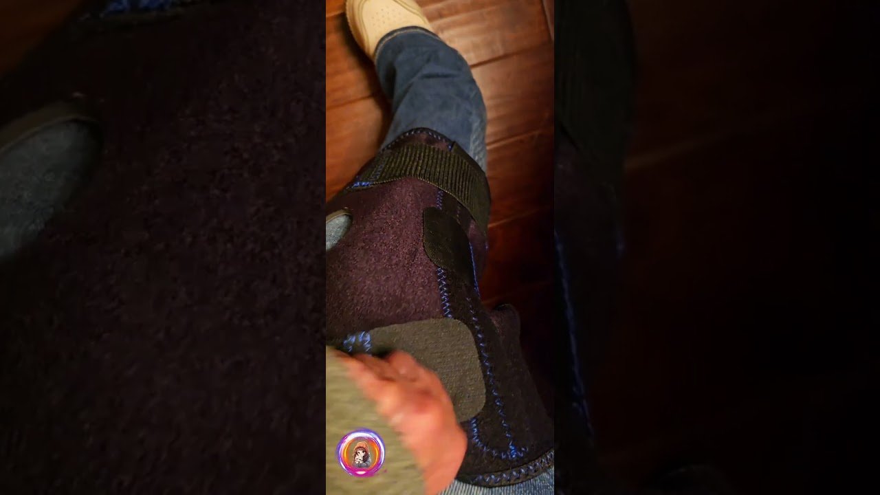 Meniscus tear support braces