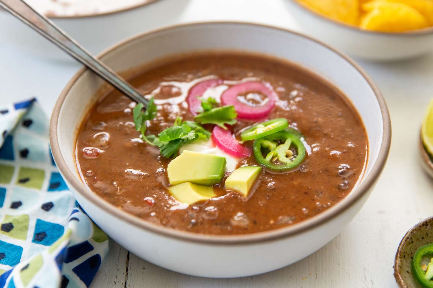 15-Minute Black Bean Soup Recipe
