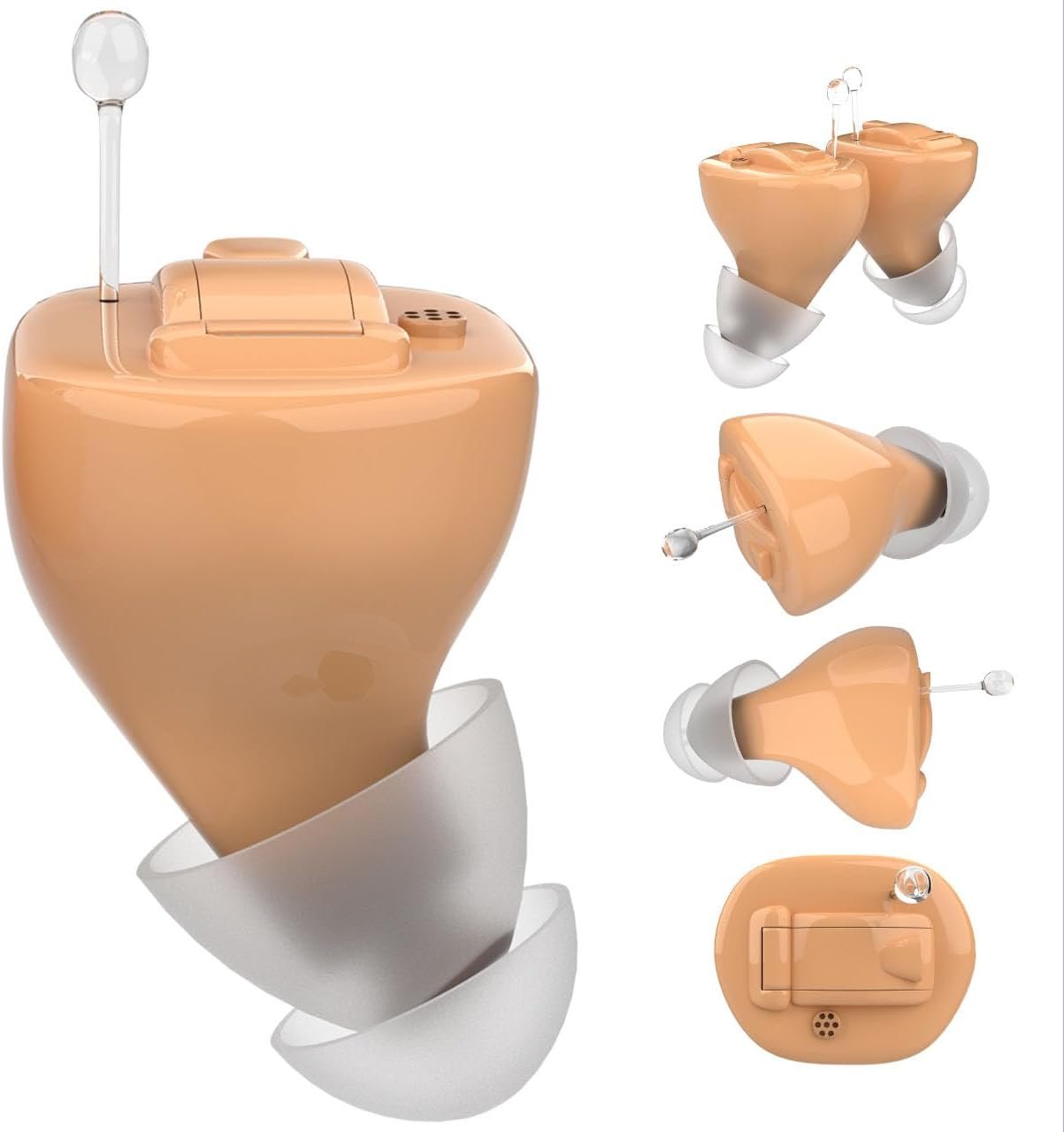 BlaidsX Micro Programmable CIC Hearing Aids for Seniors with...