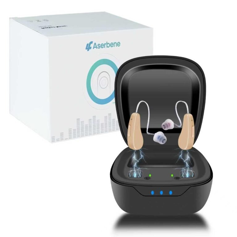 Hearing Aids for Seniors, Rechrgeable with Noise Cancelling,...